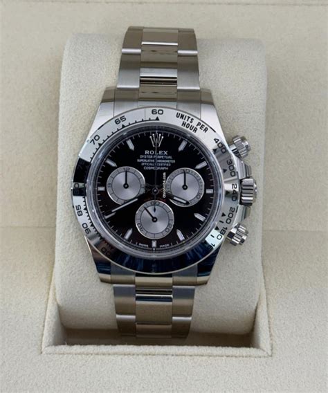 Rolex Daytona nero Nuovo 2024 full set con documenti e